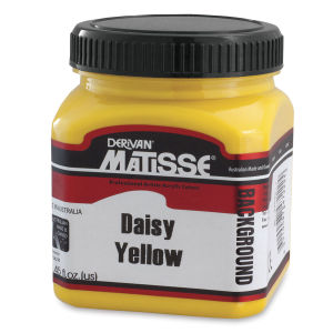 Matisse Background Colors Acrylic Paint - Daisy Yellow, 250 ml