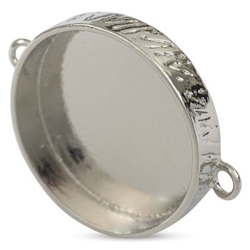 Open in modal - Ranger Ice Industrial Bezel - Circle, Sterling Silver, 30 mm Dia.