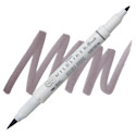 Zebra Mildliner Double Ended Brush Pen - Dark Gray