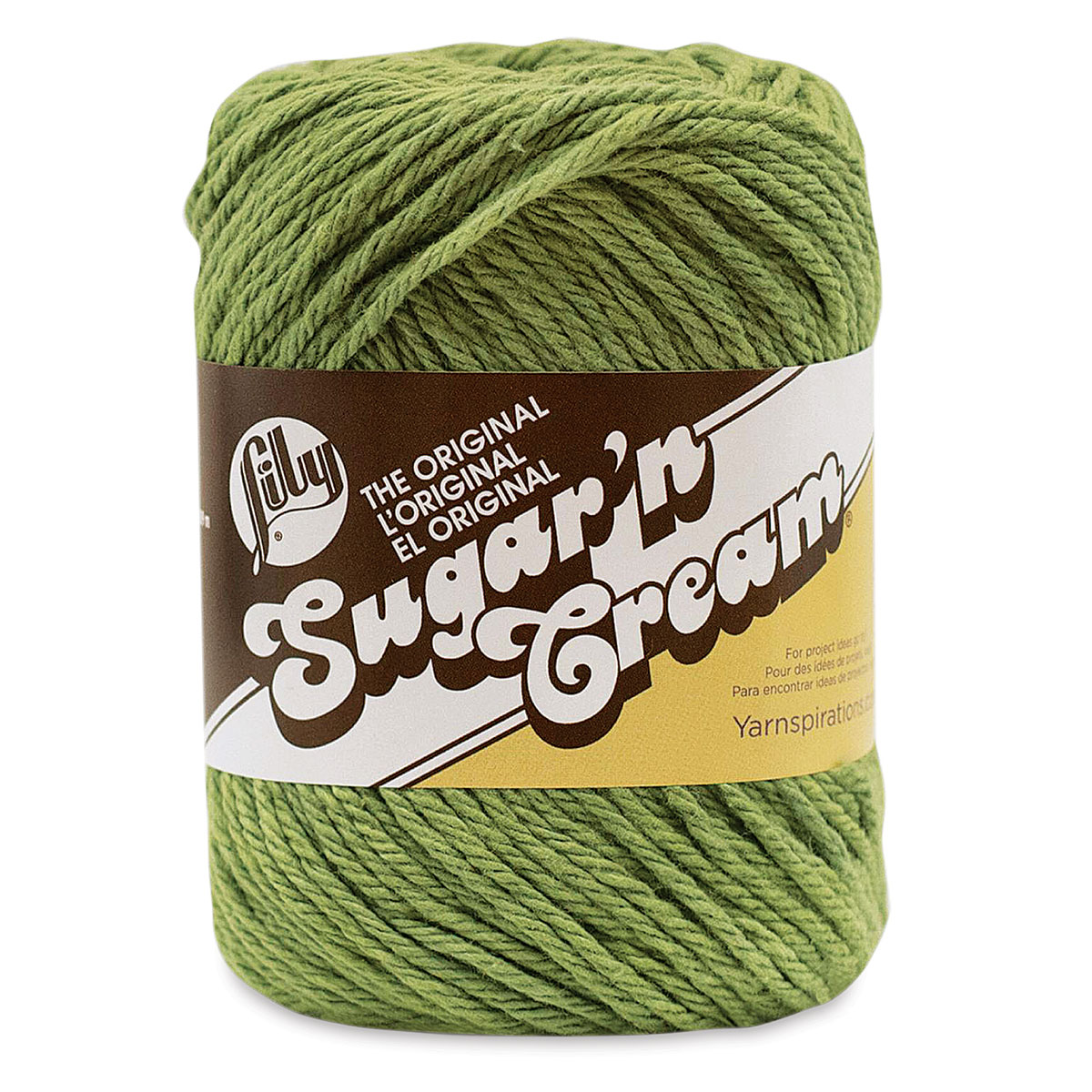 Sugar'n Cream Yarn - Solids - Overcast