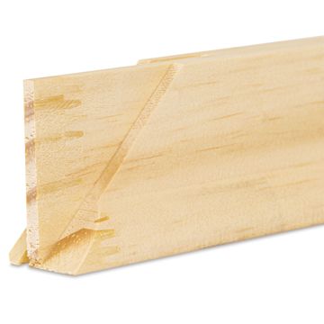 Open in modal - Blick Standard Stretcher Bar - 22", close-up of stretcher bar