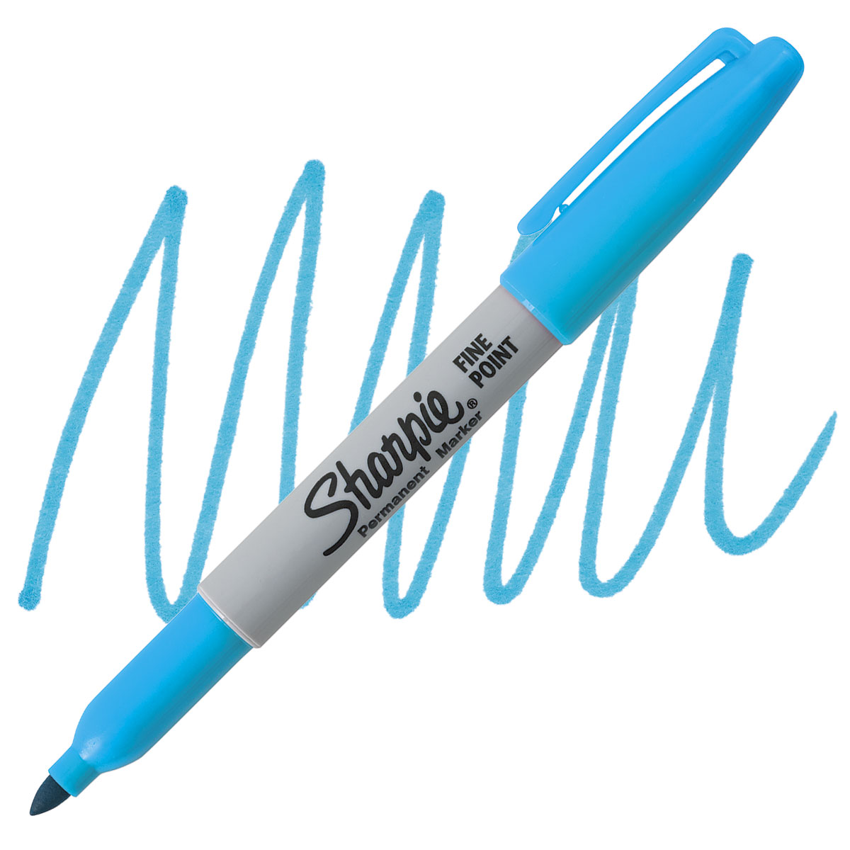 blue sharpie