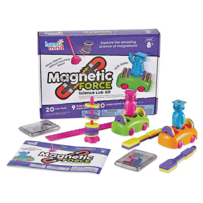 Hand2Mind Magnetic Force Science Lab Kit (packaging and contents)