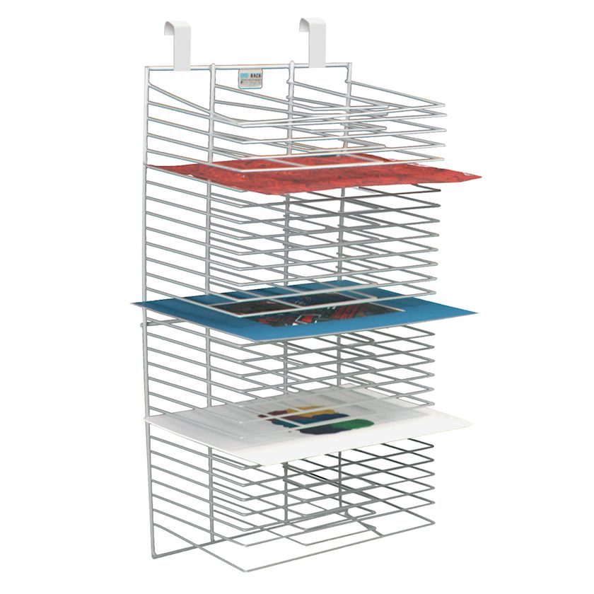 AWT Single Side Drying Rack with Mounting Hardware BLICK Art Materials