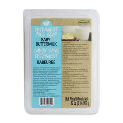 Life of the Party Detergent Free Soap Base - Baby Buttermilk, 2 lb