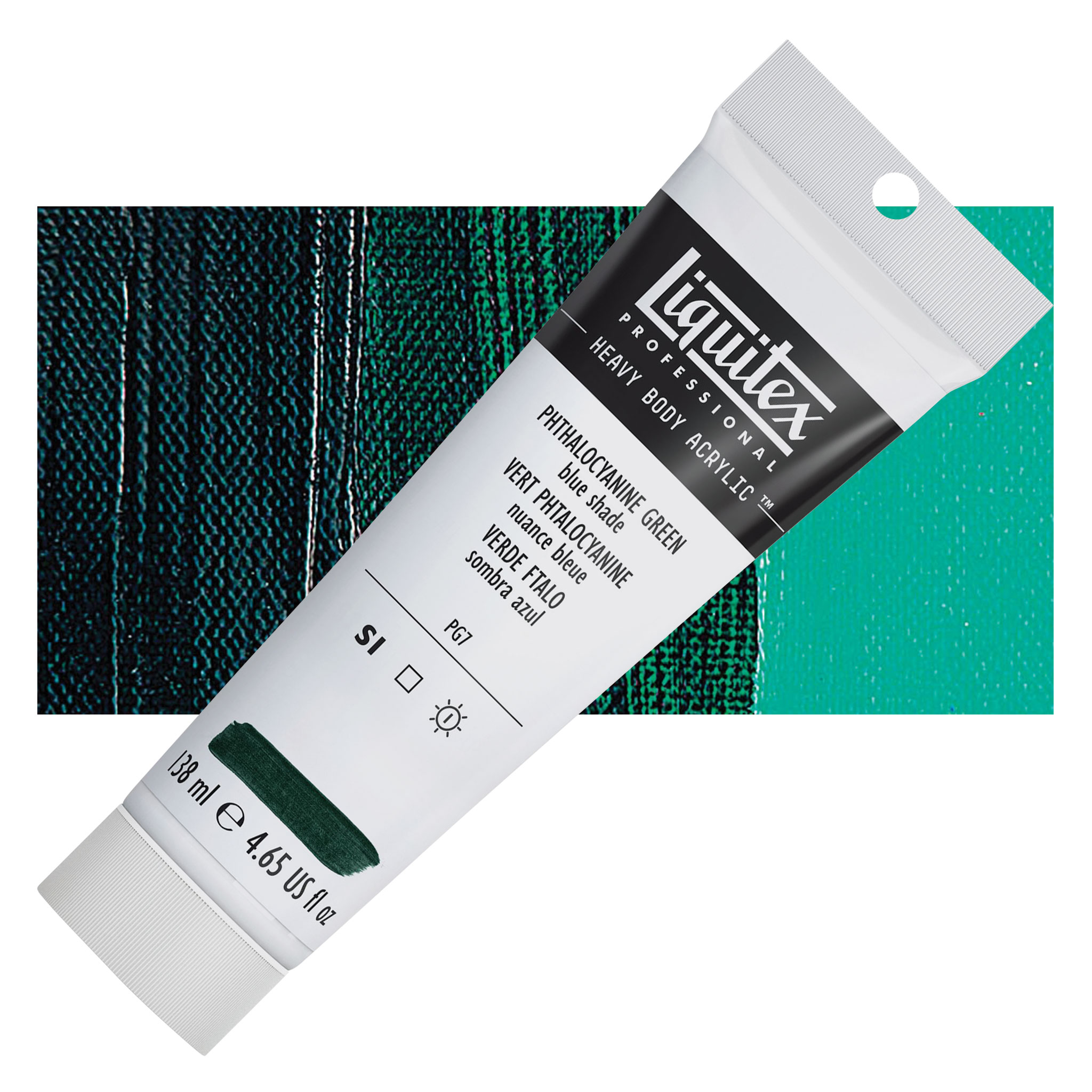 Golden Heavy Body Acrylic - Phthalo Green (Blue Shade) 2 oz.