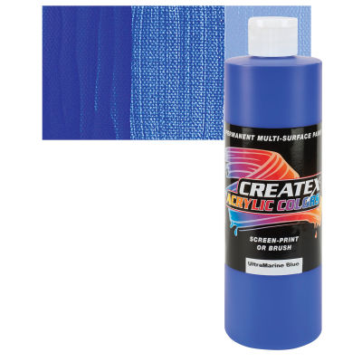 Createx Acrylics - Ultramarine Blue, Pint