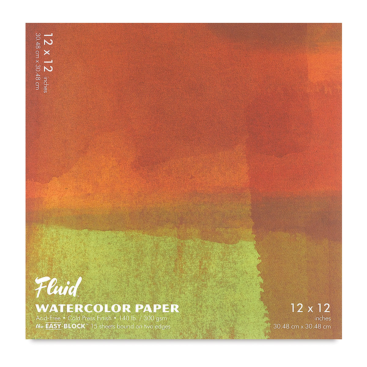 Fluid™ Hot Press Watercolor Paper Block