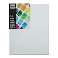 Liquitex Basics Stretched Cotton Canvas Pack - 11" x 14", Pkg of 3