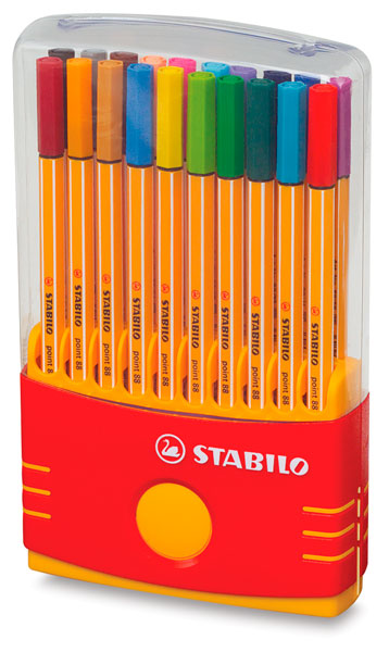 STABILO pointMAX fineliner Medium Red 1 pc(s) - Pencils and accessories -  Stationery - Office equipment - MT Shop
