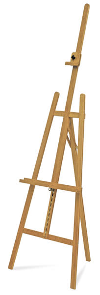 Bamboo Lyre Easel  Front Right Angle View