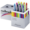 Karin Realbrush Pro Markers - Neon Colors, Set of 12
