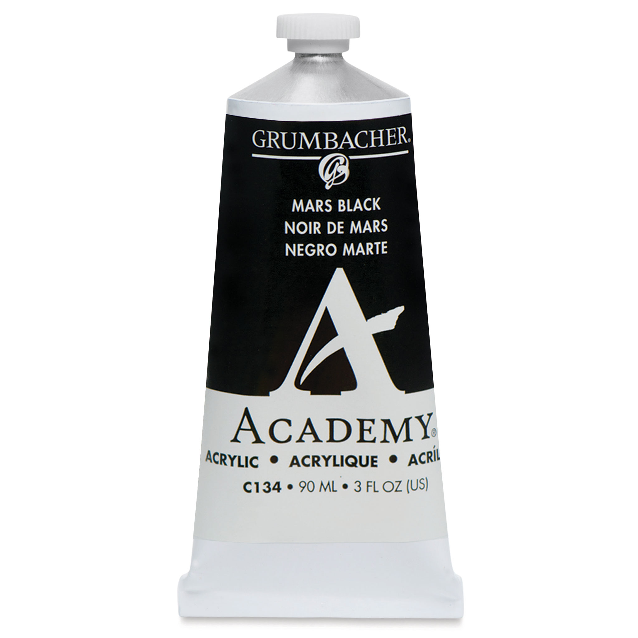 Grumbacher Academy Acrylics Mars Black 90 ml