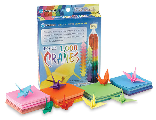 Yasutomo 1000 Cranes Origami Paper Kit