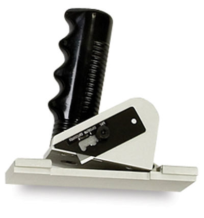 Logan 701-1 Straight Cutter Elite - Side view of cutter showing blade
