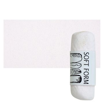 Open in modal - Townsend Artists' Soft Form Pastel - Off White Pink (Dark) pastel and swatch
