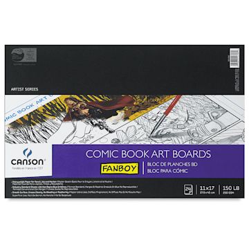 Open in modal - Canson Fanboy Comic Book Art Boards - 11" x 17", 24 Sheets