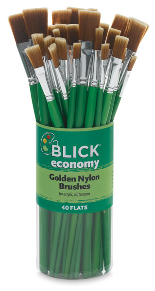 Blick Scholastic Golden Taklon Brushes and Sets