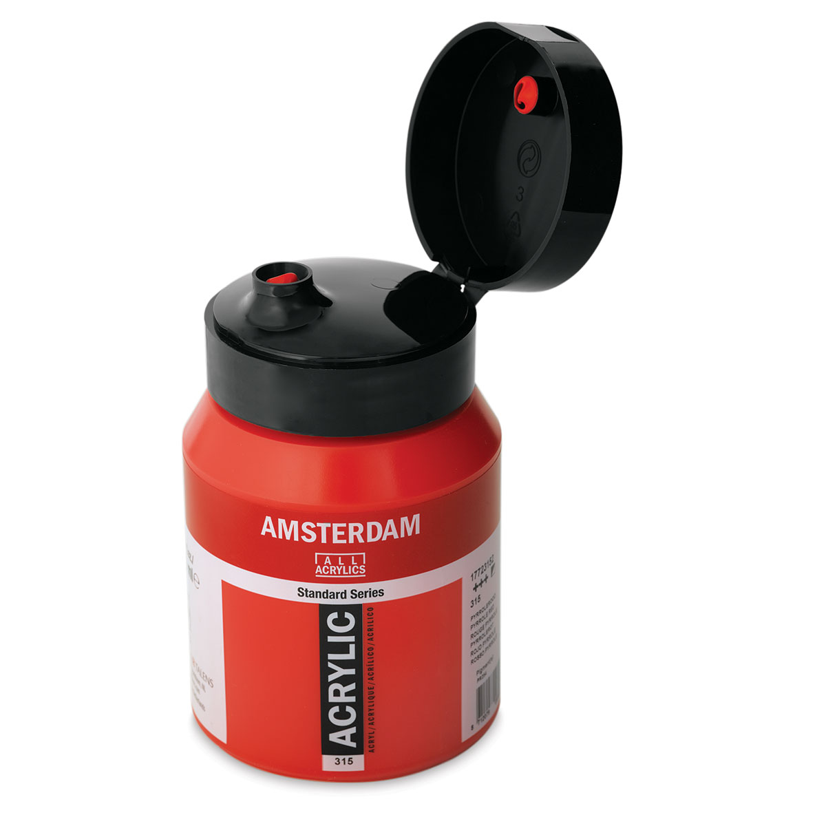 Amsterdam Standard Series Acrylic Paint - Pyrrole Red, 500 ml, Bottle