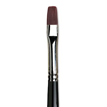 Open in modal - Da Vinci Top Acryl Synthetic Brush - Bright, Short Handle, Size 6 close up