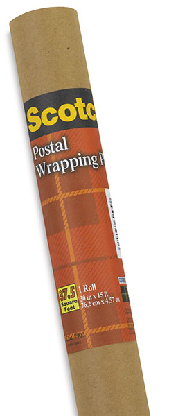 scotch brown postal wrapping paper