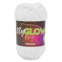 Lion Brand DIY Glow Cozy Yarn - White, 79 yds