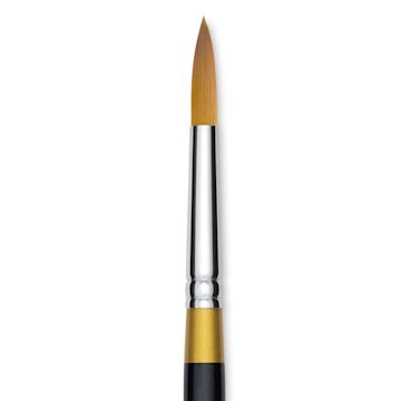 Open in modal - Kingart Original Gold Brush - Round, Size 10, Short Handle (close-up)
