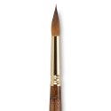 Escoda Reserva Kolinsky-Tajmyr Sable Brush - Pointed Round, Short Handle, Size 10