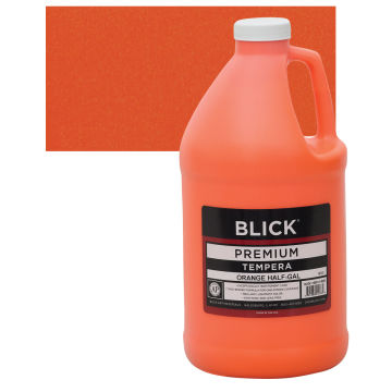 Blick Premium Grade Tempera - Orange, Half Gallon