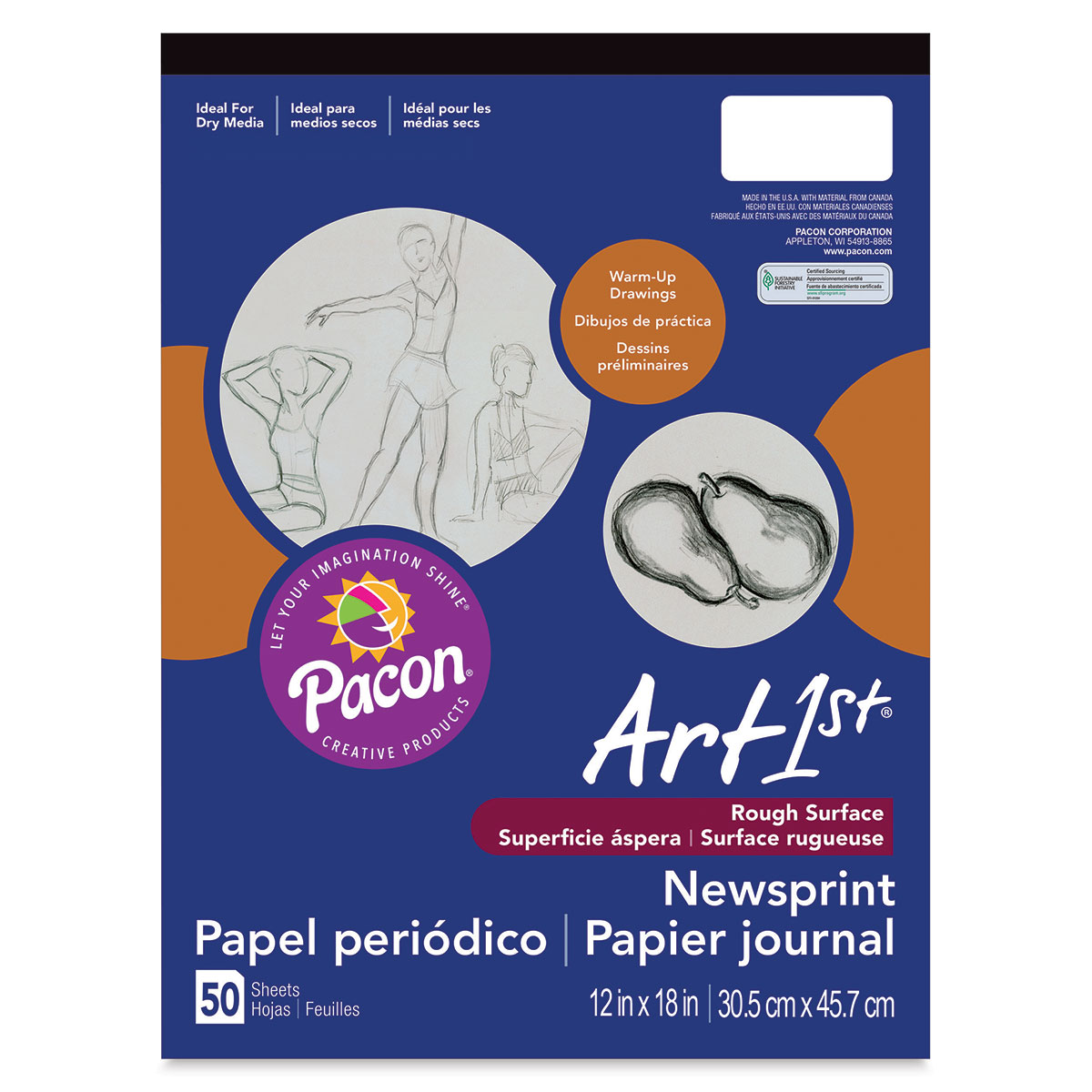 Art1St Drawing Pad 12X18 