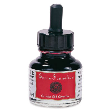 Sennelier Shellac Ink - 30 ml, Carmine