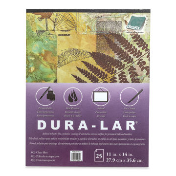 Grafix Dura-Lar Clear Acetate Alternative - 18 x 24 x .015, Single Sheet