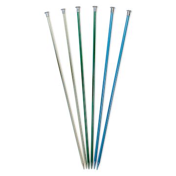 Open in modal - Boye Aluminum Knitting Needles - Set of 3, US 8/9/10, 14"