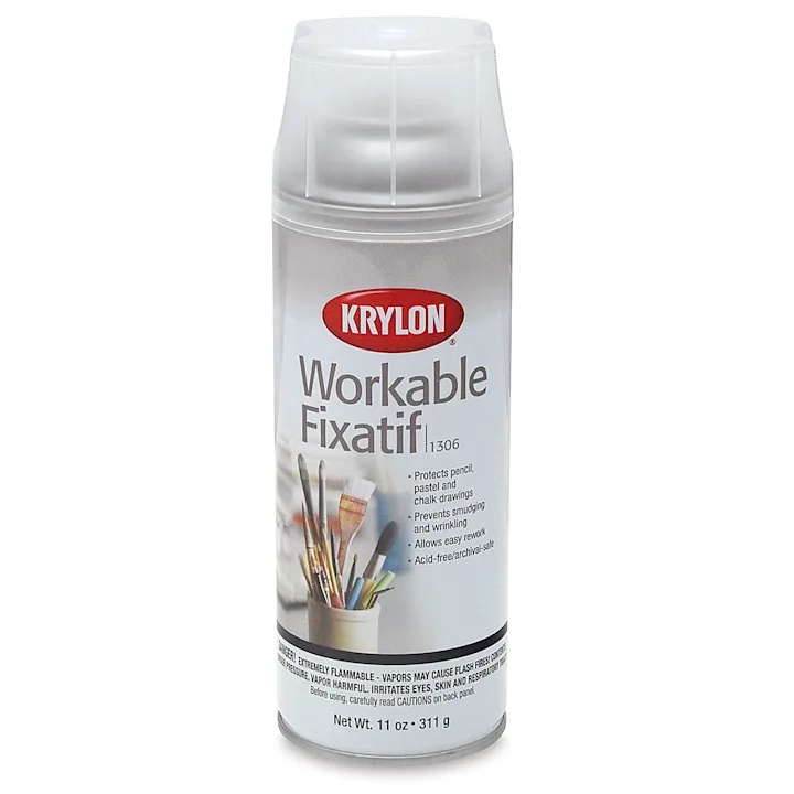Krylon Workable Matte Fixatif | BLICK Art Materials