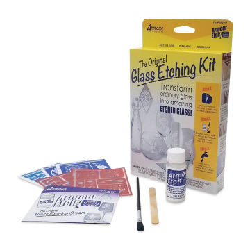 Armour Etch Glass Etching Starter Kit — Grand River Art Supply