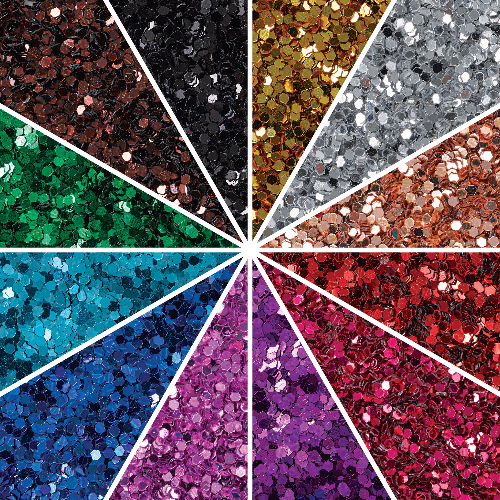 Hello Hobby Glitter Packs, 16-Pack, Boys and Girls, Child, Ages 6+, Size: 16 Pack