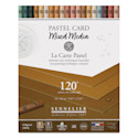 Sennelier La Carte Pastel Card Mixed Media Pad - Earth Tones, 9-1/2