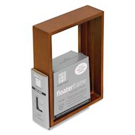 Ampersand Floaterframe - Thin, Walnut, 5" x 7", 1-1/2"