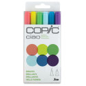 Copic Ciao Double Ended Marker Set - Colors, of 6