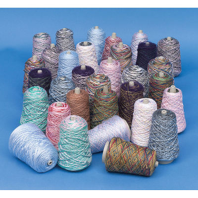 Trait-Tex Super Assortment - 32 spools of yarn in assorted colors shown
