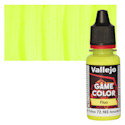 Vallejo Game Color Acrylic Paint - Fluorescent Yellow, 18 ml