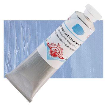 Open in modal - Old Holland New Masters Classic Acrylic Paint - Old Holland Blue Gray and swatch
