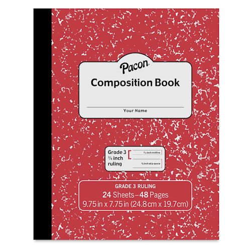 Pacon Primary Composition Notebook - Grade 3, 24 Sheets | BLICK