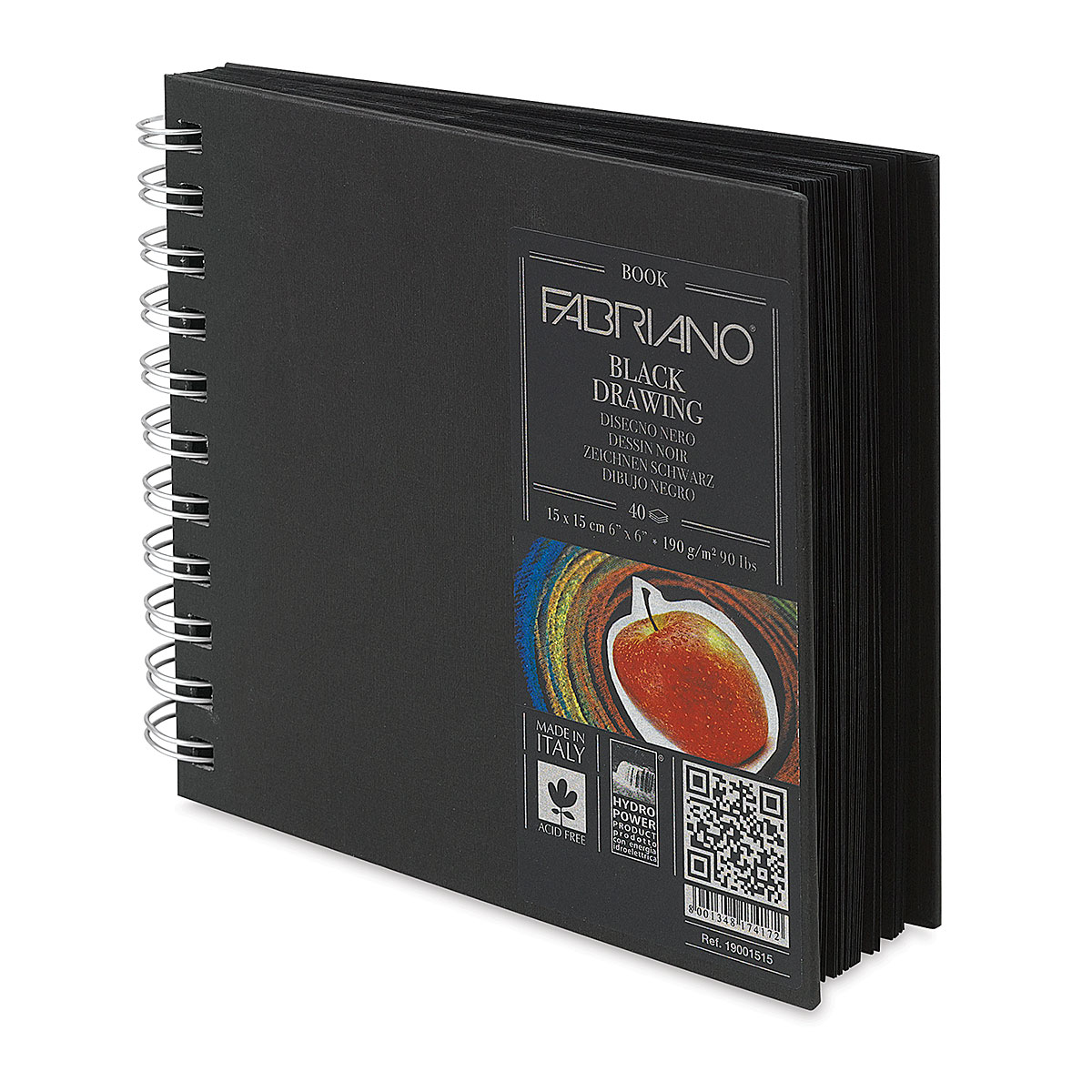 Fabriano Hardcover Black Sketchbook