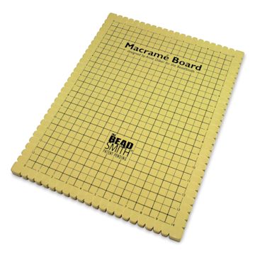 Open in modal - Beadsmith Macramé Board - Regular size board angled
