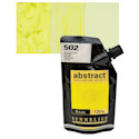 Sennelier Abstract Acrylic - Fluorescent Yellow, 120 ml pouch