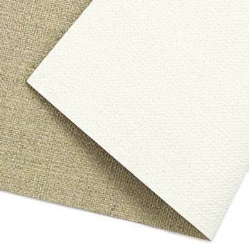 Open in modal - Blick Studio Acrylic Primed Linen Canvas - Medium, 5 oz, 84" x 1 yard, Roll, close-up