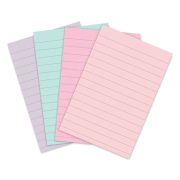 Post-it Recycled Super Sticky Notes - Wanderlust Pastels Collection, 4 ...