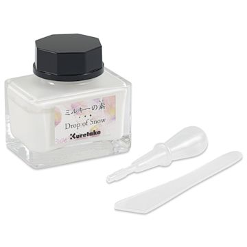 Open in modal - Kuretake Ink-Café Drop of Snow Ink Additive - 20 ml, with dropper