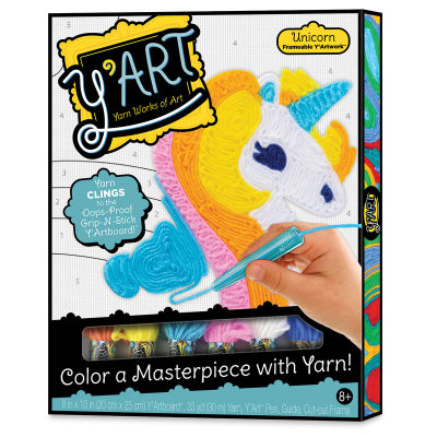 Kahootz Y'Art Craft Kits - Front of Unicorn package